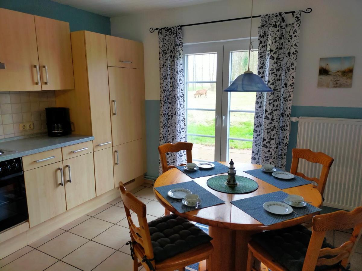 Ferienhaus Gross Popkenhausen Schillig Dış mekan fotoğraf